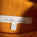 Lovers + Friends Revolve  Mustard Yellow Turtleneck Crop Sweater Size M Photo 5