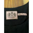 Juicy Couture  black sleeveless y2k sheath dress with cinched front size XL wool Photo 2