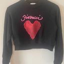 Fiorucci  Heart archive heart graphic sweatshirt in black size M Photo 1