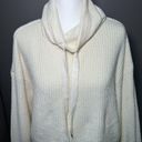 prAna Women's Long Sleeve Cowl Neck Chanavey Sweater size Small in Snowflake Photo 1