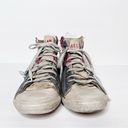 Dolls Kill Vintage Y2K Delias by  British Flag Canvas High Top Sneakers Size 9 Photo 3