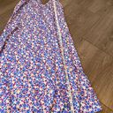 SheIn halter dress lightweight ditzy floral summer swim coverup women’s size M Photo 9