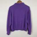 Peter Millar  1/4 Zip Sweatshirt Pullover Women Medium Mock Neck 100% Cotton Crop Photo 4