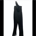 AQ/AQ  Black Sexy Pembroke Wide Leg Flared Jumpsuit Photo 5