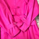 London Fog Vintage  Pink Trench Coat Photo 11