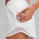 Lululemon White Hotty Hot Shorts 4” Photo 3