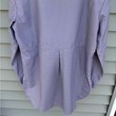 The North Face size L Stevie long sleeve polyester button down - Purple Sage Photo 10