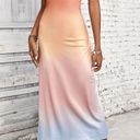 SheIn Prive Ombré Cut Out Front Cami Pastel Dress Photo 2