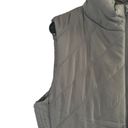 Krass&co NY &  Gray Quilted Sleeveless High Neck Full Zipper Vest Women Sz XL Photo 2