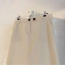 BCBGirls Vintage Y2K Linen Pencil Skirt in Oyster Size 8 Photo 5