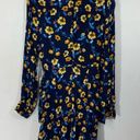 ASTR NWT  The Label Apron Front Long Sleeve Dark Floral Dress Photo 9