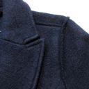 J.Crew NWT  Daphne Topcoat in Navy Blue Italian Boiled Wool Coat 8 $228 Photo 3