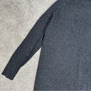 Everlane  The Cashmere Turtleneck Mini Sweater Dress Dark in Gray Donegal Size L Photo 9