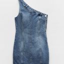 ZARA Denim Mini Dress Photo 0