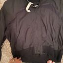 Lululemon Black Windbreaker Photo 1