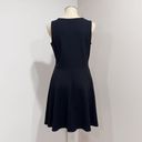 Apt. 9  Women's Black Stretch Sleeveless Fit & Flare Dress Size M Photo 2