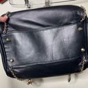 Versace  For H&M Black Leather Hobo Bag with Charms Photo 3