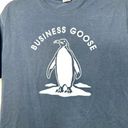 Fruit of the Loom  Business Goose Black Unisex Graphic Short Sleeve Tee Medium Photo 1