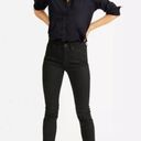 Everlane  Mid Rise Skinny Jeans Size 24 Black Photo 0