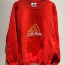 Adidas Vintage 90s  Sweatshirt Large Embroidered Center Logo Sz Medium ov… Photo 0