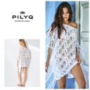 PilyQ New  water lily fringe coverup. XXS. Regularly $179 Photo 1