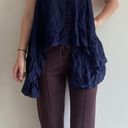 Vintage Havana Navy Blue  Top NWT Photo 1