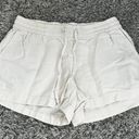 Old Navy Cream High Rise Linen Shorts Size Small Photo 0