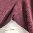 Lands'End  Womens Corduroy Leggings Sz XL Burgundy Pull On Pockets Stretch Photo 5