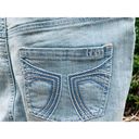 Bermuda REBA LADIES EMBROIDERED LIGHT BLUE DENIM 5 POCKET JEAN  SHORTS NEW 8 Photo 5