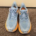 Hoka  Clifton 9 Size 6.5 Women’s Airy Blue/Icewater Photo 4