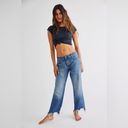 We The Free NWT FREE PEOPLE Maggie Mid Rise Straight Jeans Size 25 Photo 6