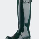 Hunter Dark Green Original Tall Gloss Rain Boots Photo 1