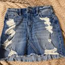 Hollister Jean Ripped Skirt Photo 0