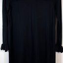 Philosophy NWT Nordstrom  Black long sleeve ruffle dress shift dress Size Small Photo 0