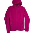 Columbia  Womens Omni-Shield Rain Jacket Size Small Pink Hood Waterproof Photo 0