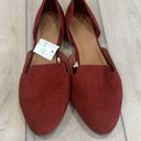 Universal Threads Universal Thread Loafer Womens Size 10 Rust Slip On Shoes Suede Boho Flats Photo 0