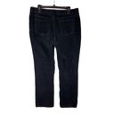 St. John’s Bay Black Corduroy Pants Five-Pocket Straight Size 14 St. John's Bay Photo 1