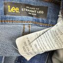 Lee  Relaxed Fit Straight Leg Plus Size 18 ^ 38x31 Blue Jeans Stretch High-Rise Photo 3