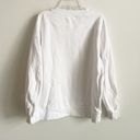 Lululemon  Size 2 Small White Perfectly Oversized Crew Sweatshirt Long Sleeve Photo 2