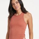 Vuori  Sunrise High Neck Tank - Cinnamon Size Large BNWT Photo 0