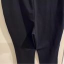 Elizabeth and James  Size XL Front Pleat Black Flare Leg Pants Photo 6