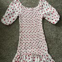 Jessica Simpson Strawberry Print Dress Photo 1