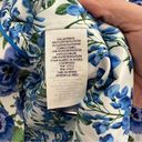 Alice + Olivia Macey Fitted Blazer Jacket Blue Perfect Pansy Multi Photo 9