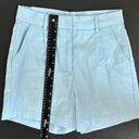 Amisu NWOT Light Blue Bermudas Stretchy Classy Short / Size Small Photo 6