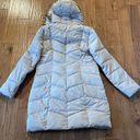 Calvin Klein  puffer jacket faux fur hood size medium Photo 11