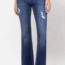 Vervet Flying Monkey Harmony Asymmetric Waistband Flare Jeans size 28 Photo 3