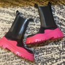 Bottega Veneta  Tire Chelsea Boots Black Pink size 39 Photo 3