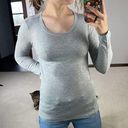 Caslon : Gray Long Sleeve Tee Photo 0