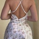 Boutique 2-Piece, White, Silky, Lace, Floral, Lingerie Slip Photo 3