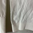 Lululemon Rest Less White Long Sleeve Pullover Crewneck 816 Photo 5